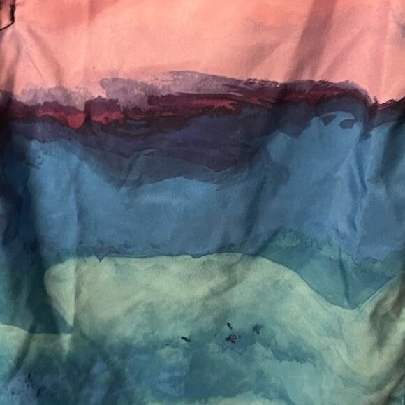 Swim Trunks Board Shorts Cat & Jack Sz XL 16 Boys Husky Orange Blue - Picture 8 of 9